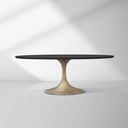 Aero Wood Round Dining Table