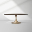 Aero Wood Oval Dining Table