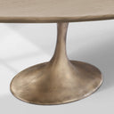 Aero Wood Oval Dining Table