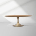 Aero Wood Round Dining Table
