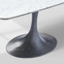 Saint Germain Stone Dining Table with Launette Base