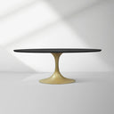 Aero Wood Oval Dining Table