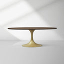 Aero Wood Oval Dining Table