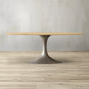 Aero Wood Oval Dining Table