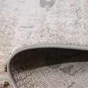 Melard Soft Washed Abstract Neutral Area Rug