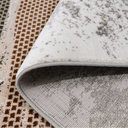 Melard Vertical Block Abstract Textured Area Rug