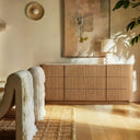 Mulhollan Modern Stone 6-Drawer Dresser