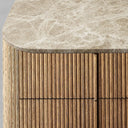 Mulhollan Modern Stone 6-Drawer Dresser