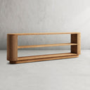 Mulho Wood Sofa Back Console Table