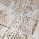Puxina Layered Block Abstract Neutral Area Rug