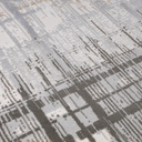 Puxina Layered Grid Abstract Neutral Area Rug