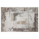 Puxina Soft Block Textured Area Rug