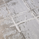 Puxina Soft Grid Calm Modern Area Rug