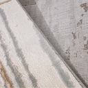 Puxina Soft Layered Block Abstract Neutral Area Rug