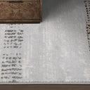 Puxina Soft Linear Texture Neutral Area Rug