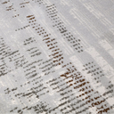 Puxina Soft Linear Texture Neutral Area Rug