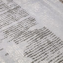 Puxina Soft Linear Texture Neutral Area Rug