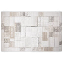 Puxina Subtle Grid Linear Neutral Area Rug