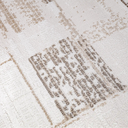 Puxina Subtle Grid Linear Neutral Area Rug