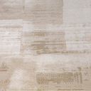 Shanluan Layered Horizon Abstract Neutral Area Rug