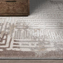 Safei Layered Geometric Calm Area Rug