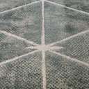 Torino Faceted Grid Abstract Neutral Area Rug