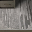 Shanluan Mountain Ridge Abstract Textured Area Rug
