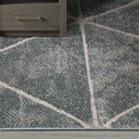 Torino Faceted Grid Abstract Neutral Area Rug