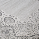 Shafei Ornamental Border Calm Interior Area Rug
