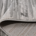 Shanluan Mountain Ridge Abstract Textured Area Rug