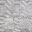 Shafei Textured Geometric Calm Interior Area Rug