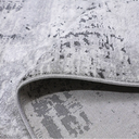 Torino Washed Linear Layered Abstract Neutral Area Rug
