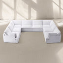 Sunshine Modular Track Arm U-Sofa Sectional
