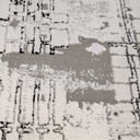 Xiangshe Layered Linear Abstract Neutral Area Rug