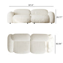 White Lambskin Sofa