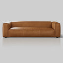 Genuine Leather Straight Sofa