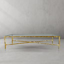 Thaddeus Rectangle Glass Coffee Table