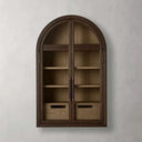 Hattie Wall Mounted Cabinet in Oak 24"W