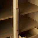 Hattie Wall Mounted Cabinet in Oak 24"W