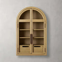 Hattie Wall Mounted Cabinet in Oak 24"W