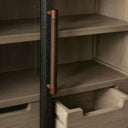 Hattie Wall Mounted Cabinet in Oak 24"W