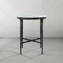Thaddeus Round Marble Side Table 18" 22"