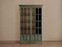Merritt Solid Pine Tall Display Cabinet with Living Rooms Dining Areas Entryways