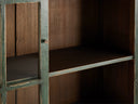 Merritt Solid Pine Tall Display Cabinet with Living Rooms Dining Areas Entryways