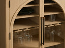 Hattie Low Bar Cabinet in Oak 36"W