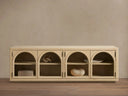 Hattie Media Console in Oak 80"W