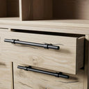 Sullivan Single Bookcase with File Base