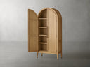 Hattie Accent Cabinet in Oak 36"W 46"W