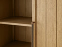 Hattie Accent Cabinet in Oak 36"W 46"W