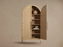 Hattie Accent Cabinet in Oak 36"W 46"W